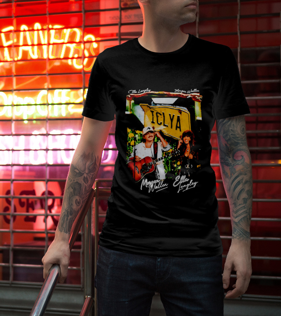 Morgan Wallen Ella Langley ICLYA Collaboration T-Shirt