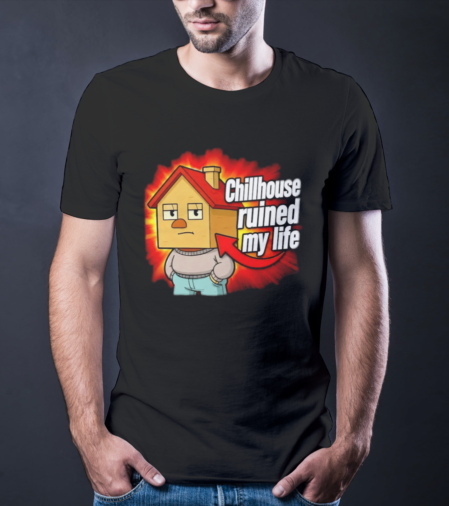 Chillhouse Ruined My Life Cube House T-Shirt
