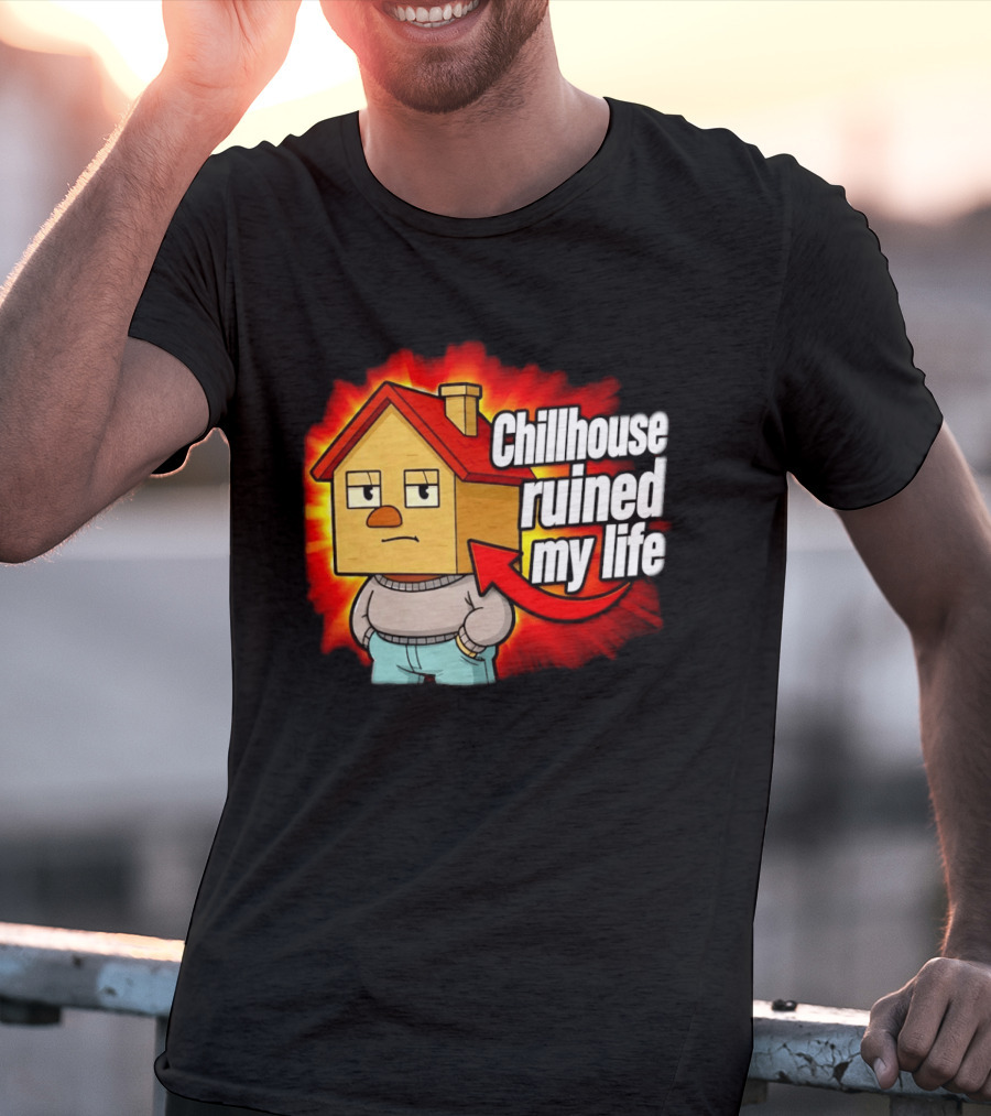 Chillhouse Ruined My Life Cube House T-Shirt