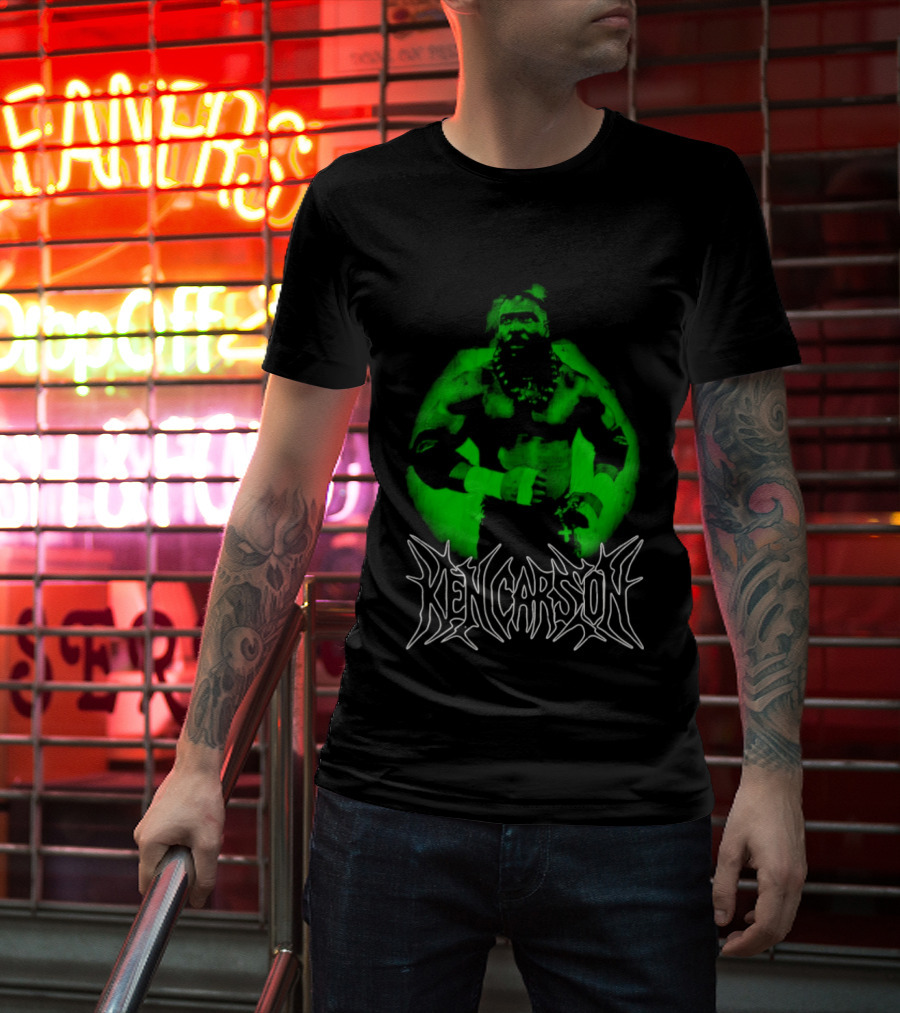 Ken Carson Bootleg Opium Green Aesthetic Rapper Hip Hop T-Shirt