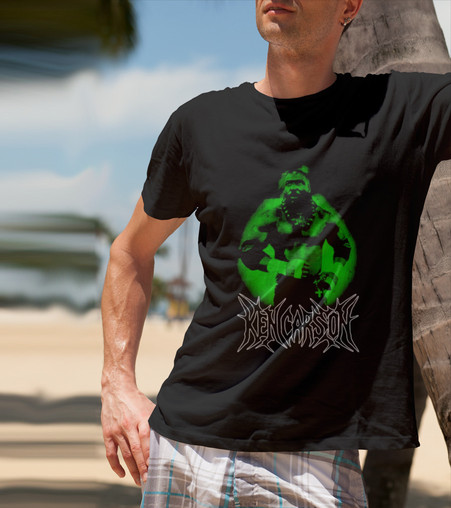 Ken Carson Bootleg Opium Green Aesthetic Rapper Hip Hop T-Shirt