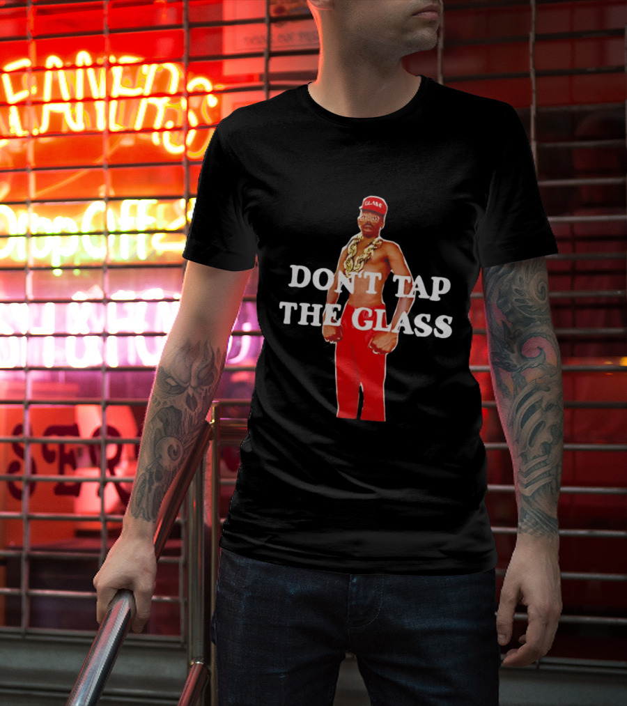 Golf Wang Don't Tap The Glass Gold Chain Red Pants T-Shirt