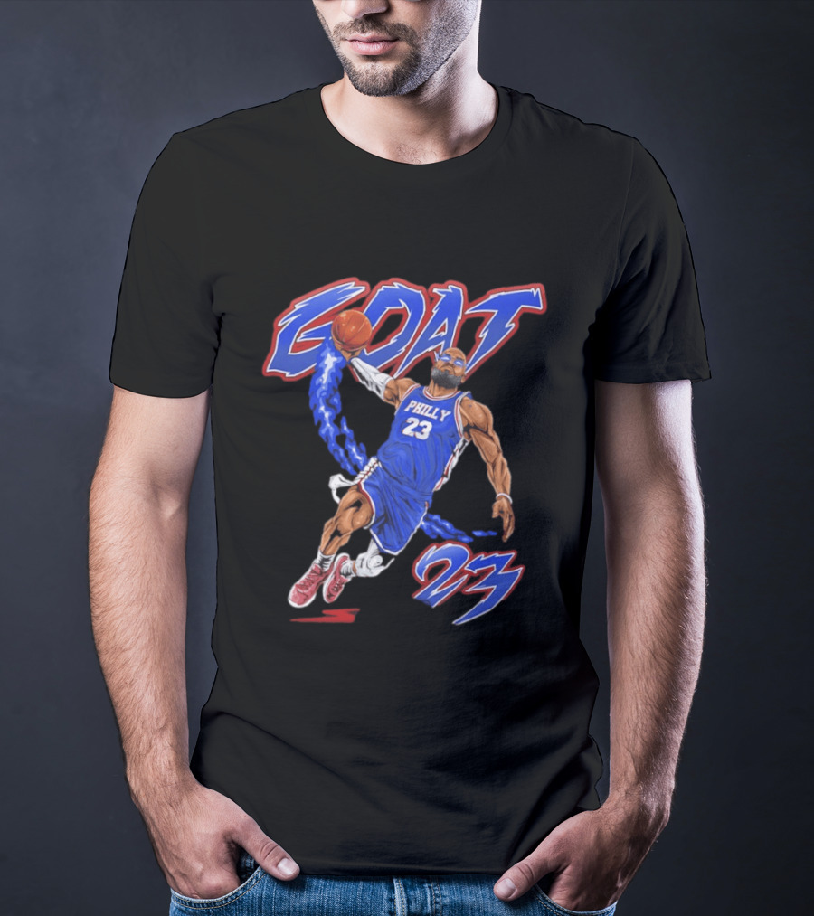 LeBron James Philly 23 GOAT Planet Euphoria Limited Edition T-Shirt
