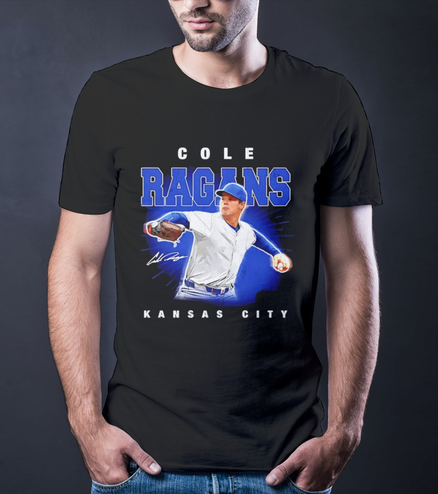 Cole Ragans Iconic Kansas City Pitcher Baseball Performance T-Shirt