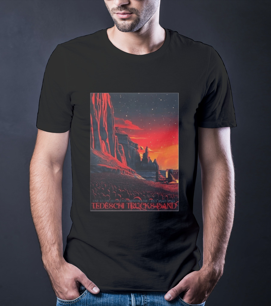 Tedeschi Trucks Band Live At Red Rocks Amphitheatre July 26 27 2024 Morrison Colorado T-Shirt
