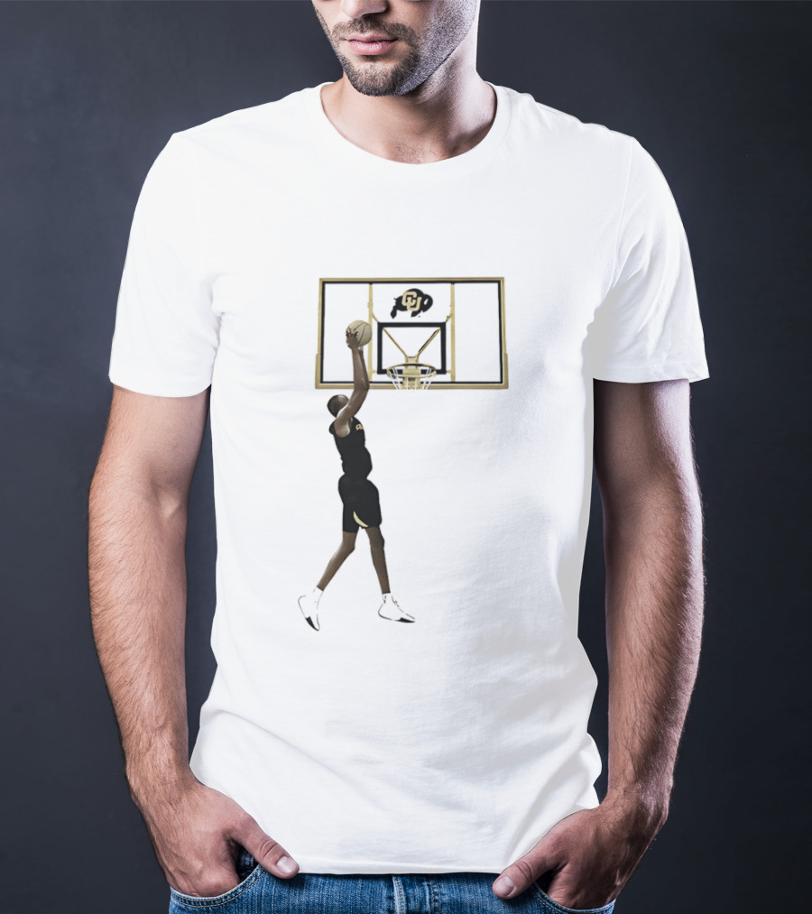 Colorado Buffaloes Bangot Dak Dunk Basketball Team T-Shirt
