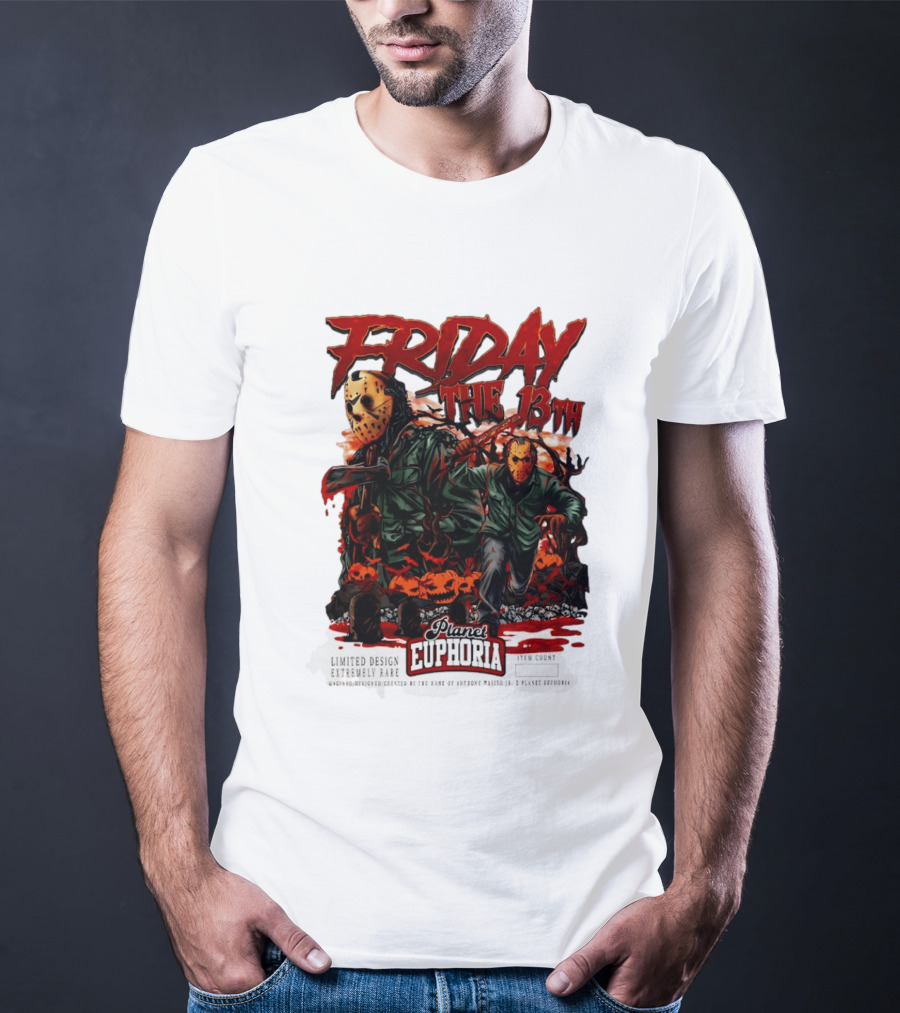 Friday The 13th Jason Voorhees Planet Euphoria Limited Edition T-Shirt