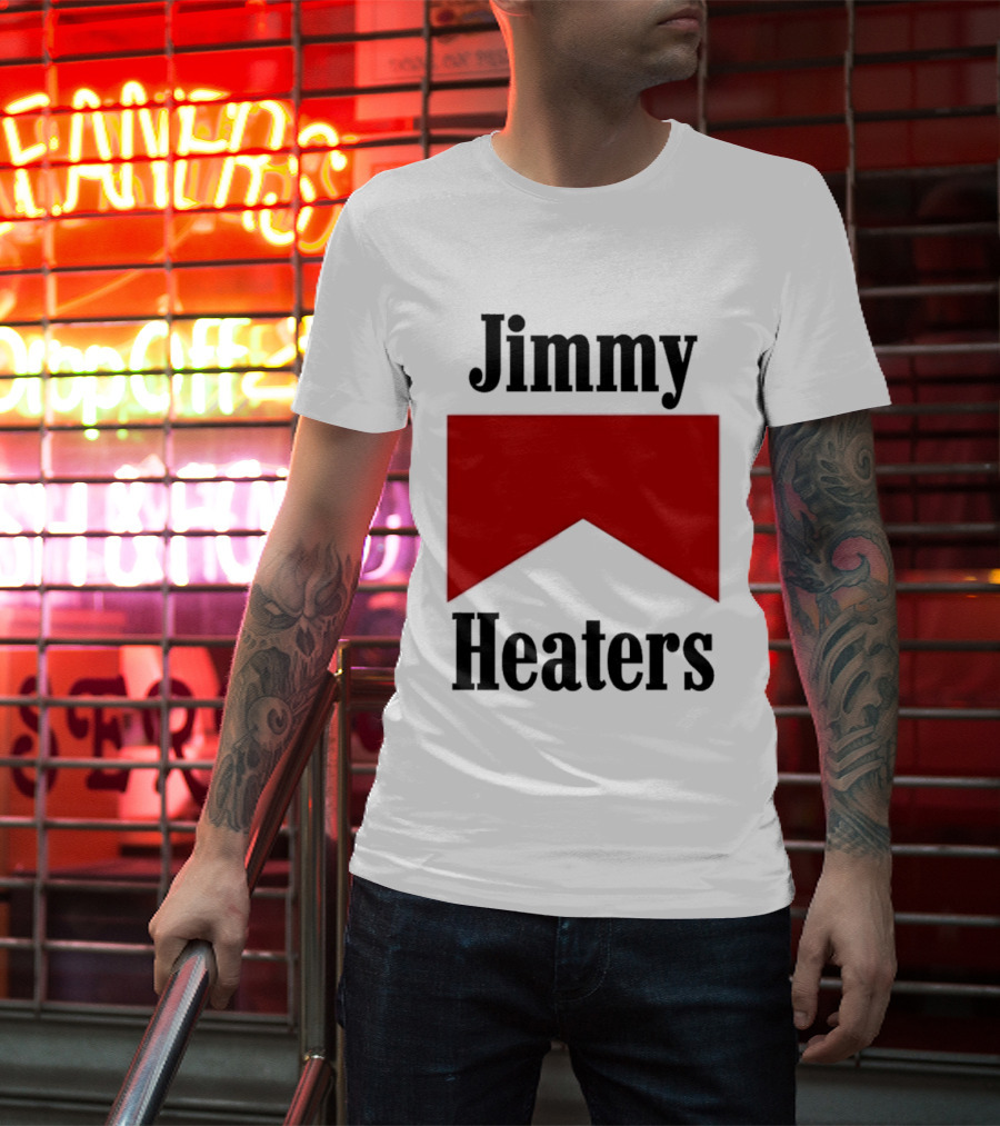 Jimmy Heaters Marlboro Cigarettes Red Banner T-Shirt
