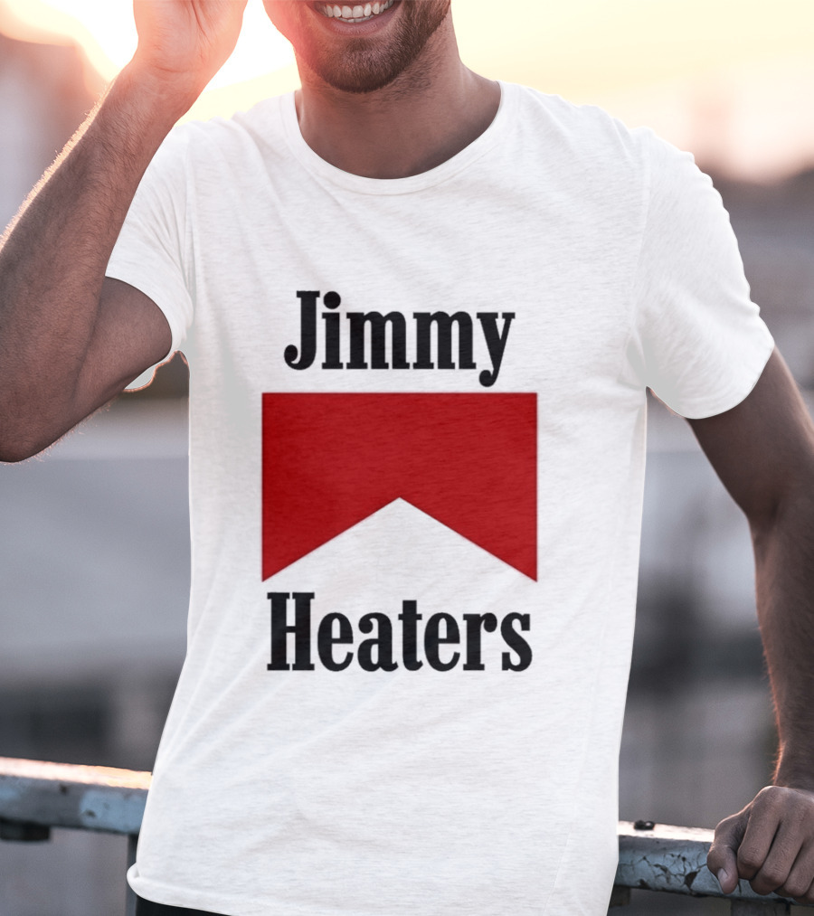 Jimmy Heaters Marlboro Cigarettes Red Banner T-Shirt