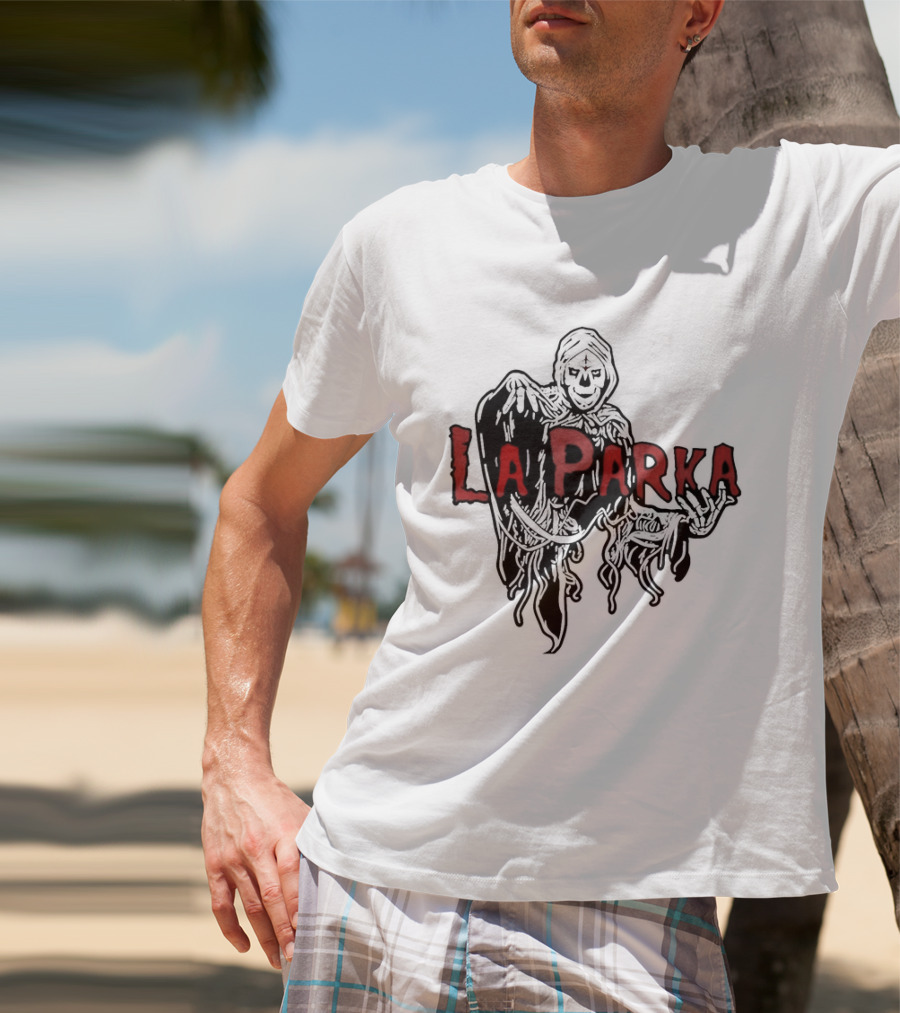 La Parka Grim Reaper Lucha Libre Luchador T-Shirt