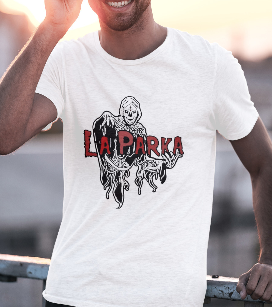 La Parka Grim Reaper Lucha Libre Luchador T-Shirt