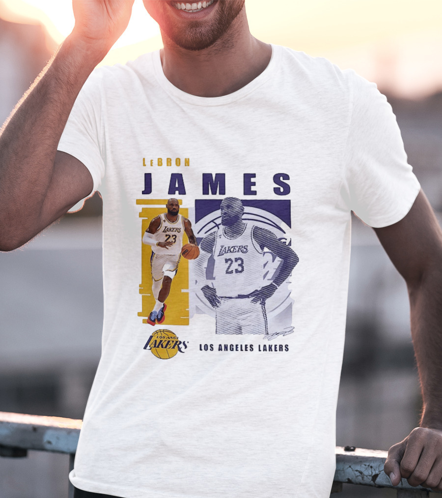 LeBron James Los Angeles Lakers NBA 2026 Team Legend T-Shirt