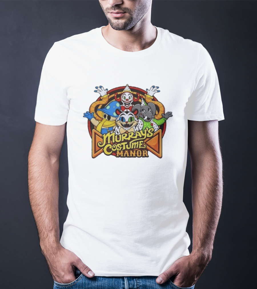 Fight Night At Murray's Costume Manor Freddy Characters T-Shirt