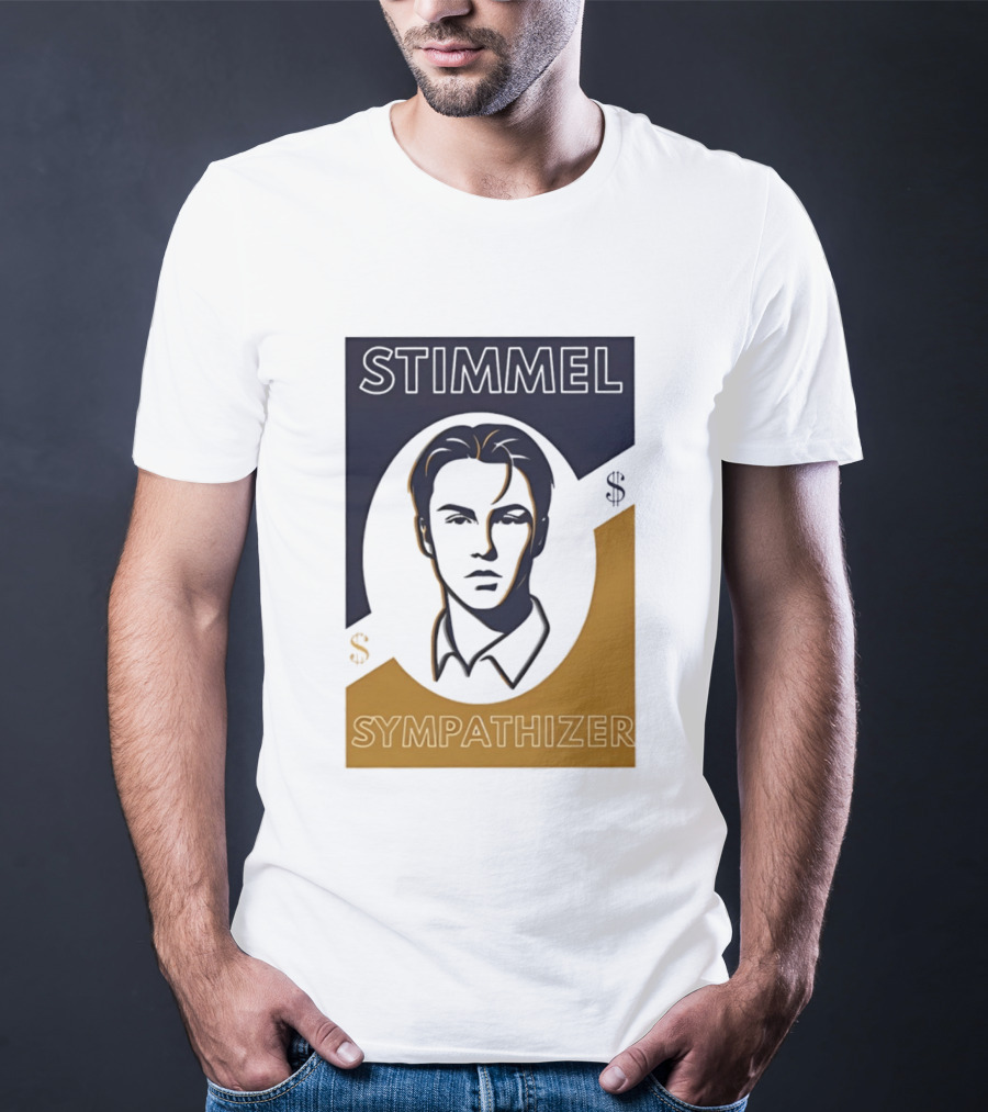 Stimmel Sympathizer Face Art With Dollar T-Shirt