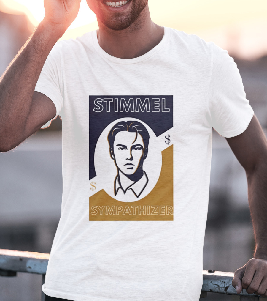 Stimmel Sympathizer Face Art With Dollar T-Shirt