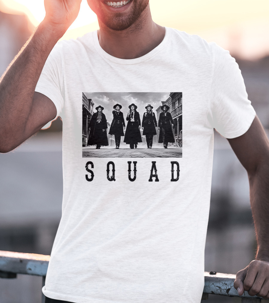Indiana Fever Squad Caitlin Clark Lexie Hull Aliyah Boston Kelsey Mitchell Sophie Cunningham Western Walk T-Shirt