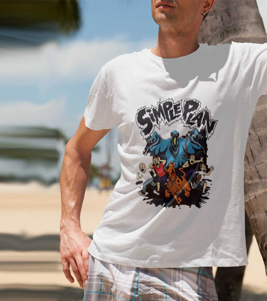 Simple Plan Scooby Doo The Bigger Than You Think Tour 2026 T-Shirt