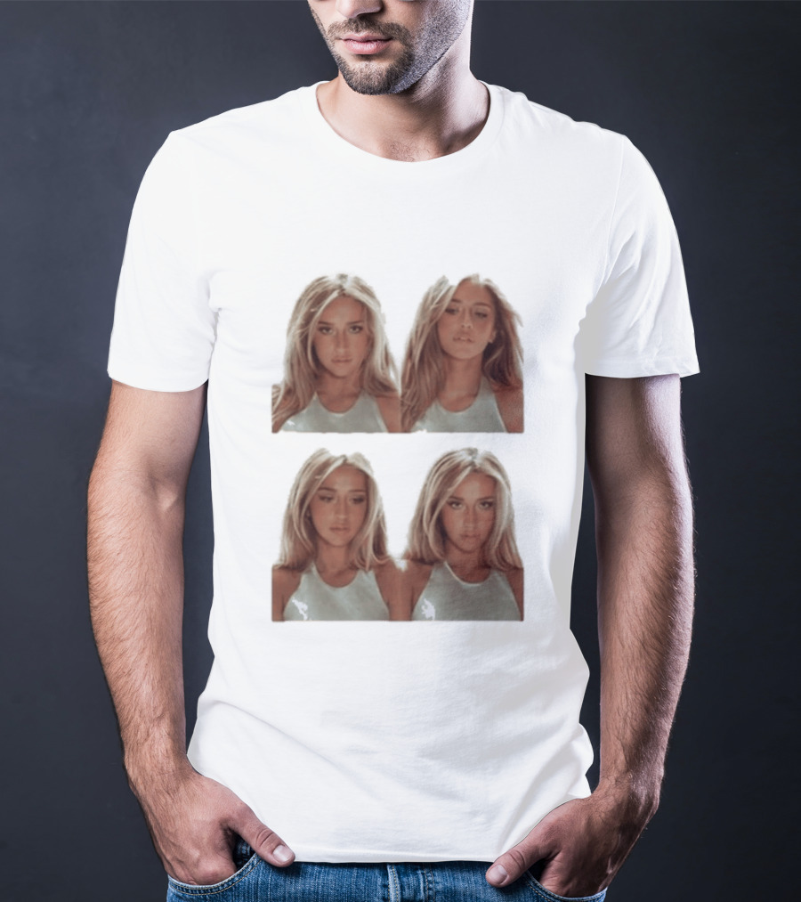 Tate McRae Photo Collage Lollapalooza 2026 Chicago T-Shirt