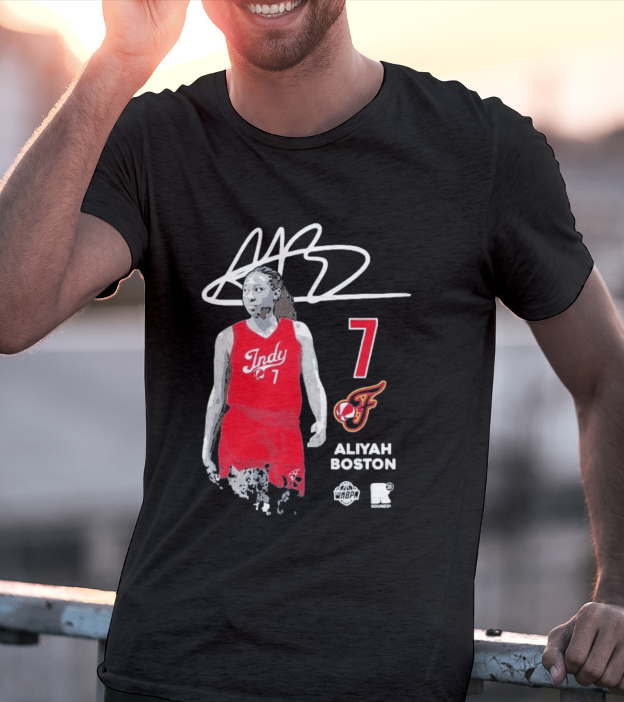 Aliyah Boston Indy 7 Indiana Fever WNBPA T-Shirt