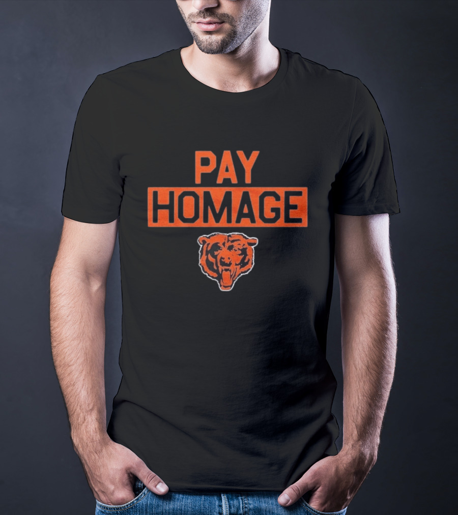 Chicago Bears Pay Homage Bear T-Shirt