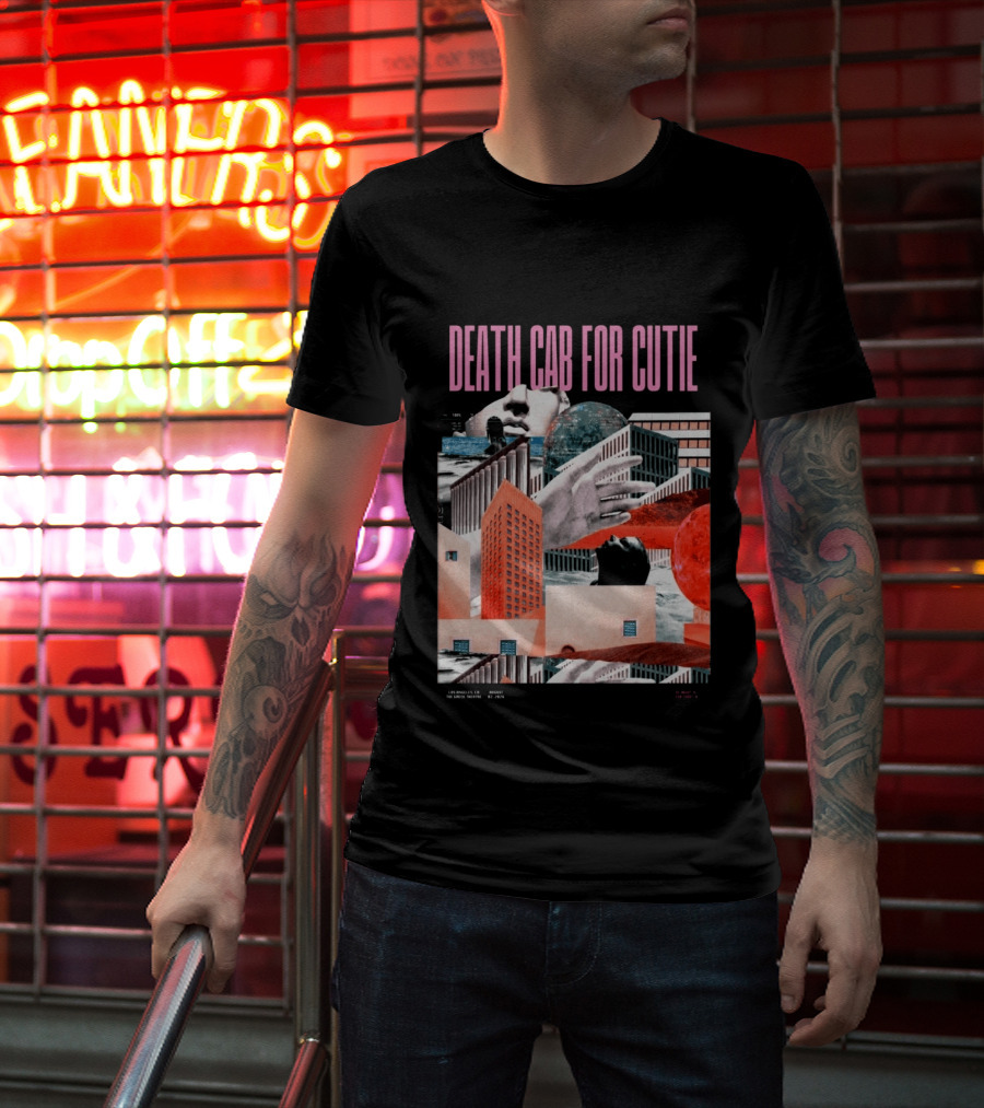 Death Cab For Cutie August 2 2026 Greek Theatre Los Angeles CA Concert T-Shirt
