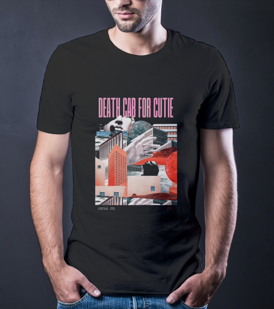 Death Cab For Cutie August 2 2026 Greek Theatre Los Angeles CA Concert T-Shirt