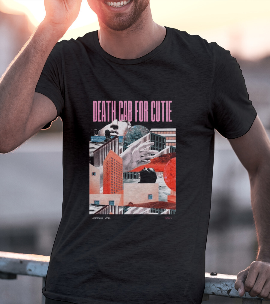 Death Cab For Cutie August 2 2026 Greek Theatre Los Angeles CA Concert T-Shirt