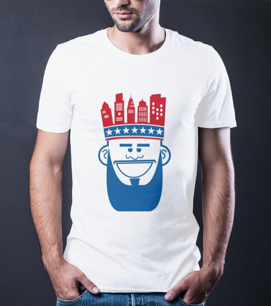 Lebron James Philadelphia 76ers Philly King Skyline Crown T-Shirt