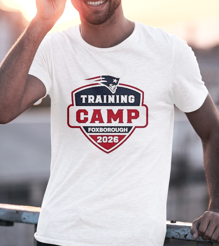 New England Patriots Training Camp Foxborough 2026 T-Shirt