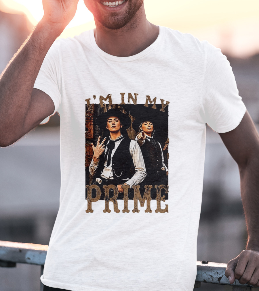 I'm In My Prime Sophie Cunningham Caitlin Clark Western T-Shirt