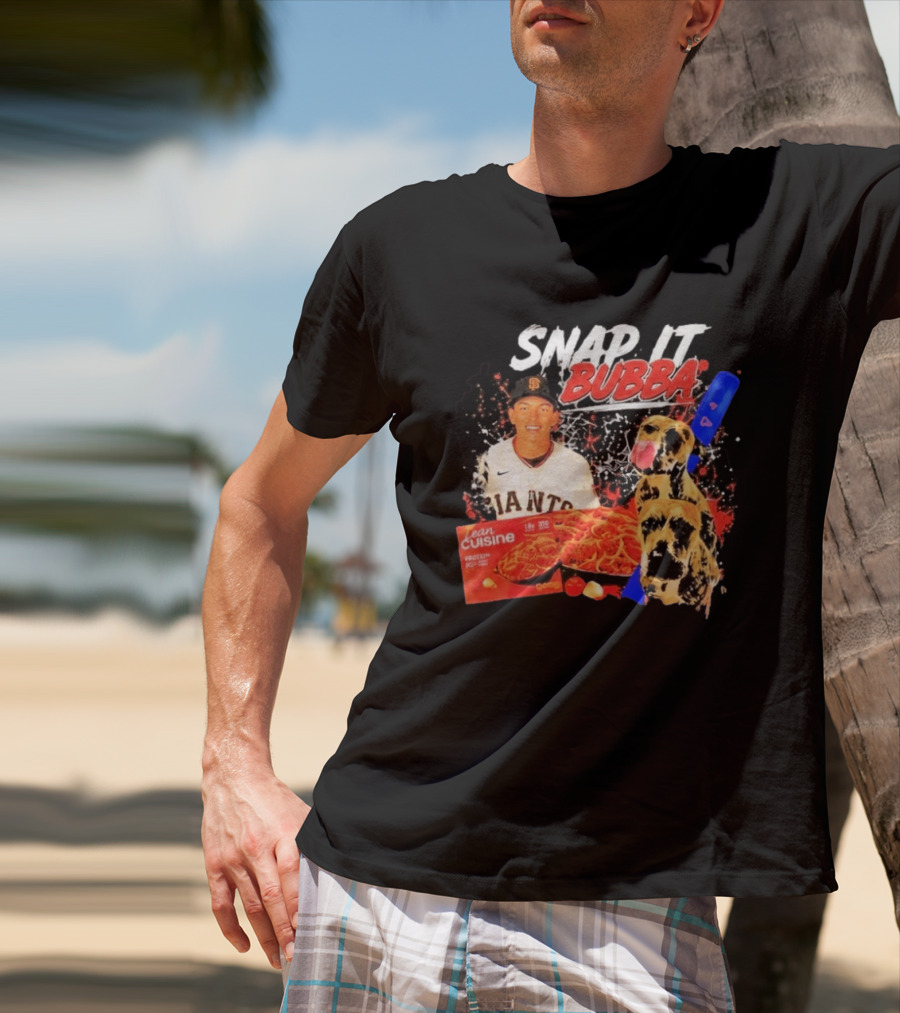 Snap It Bubba San Francisco Giants Lean Cuisine Spaghetti T-Shirt