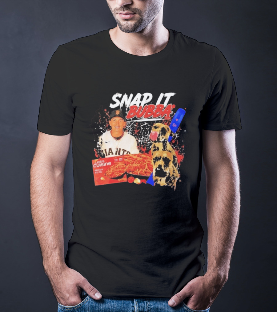 Snap It Bubba San Francisco Giants Lean Cuisine Spaghetti T-Shirt