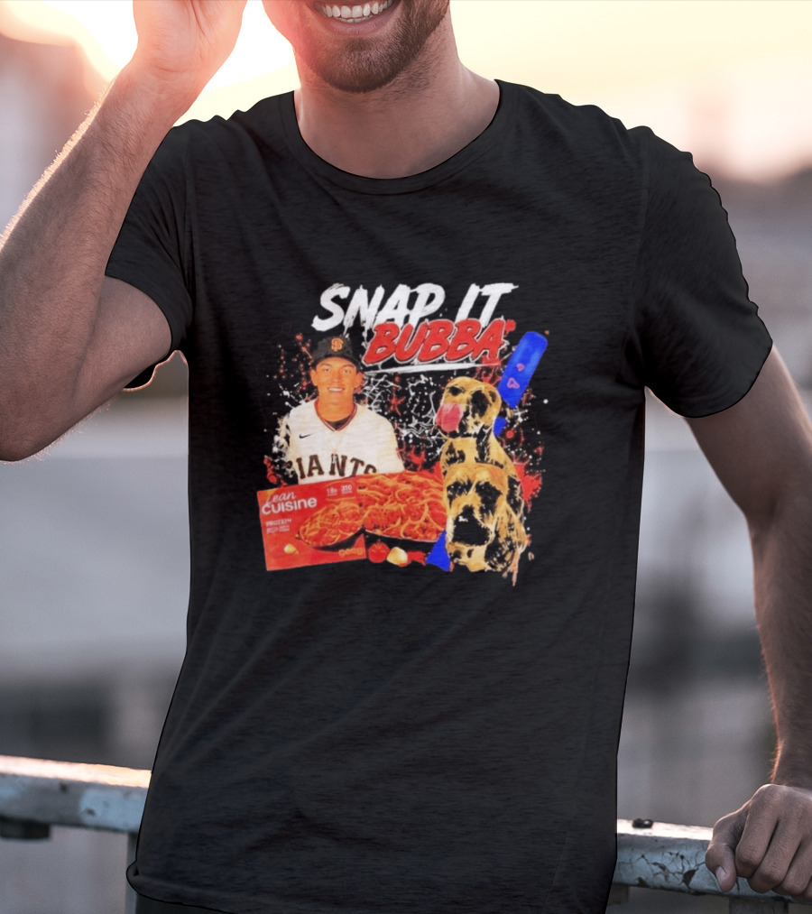 Snap It Bubba San Francisco Giants Lean Cuisine Spaghetti T-Shirt