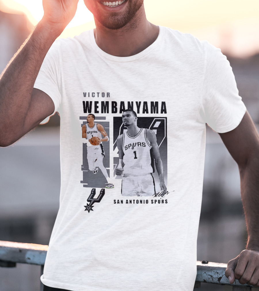 Victor Wembanyama San Antonio Spurs 2026 T-Shirt