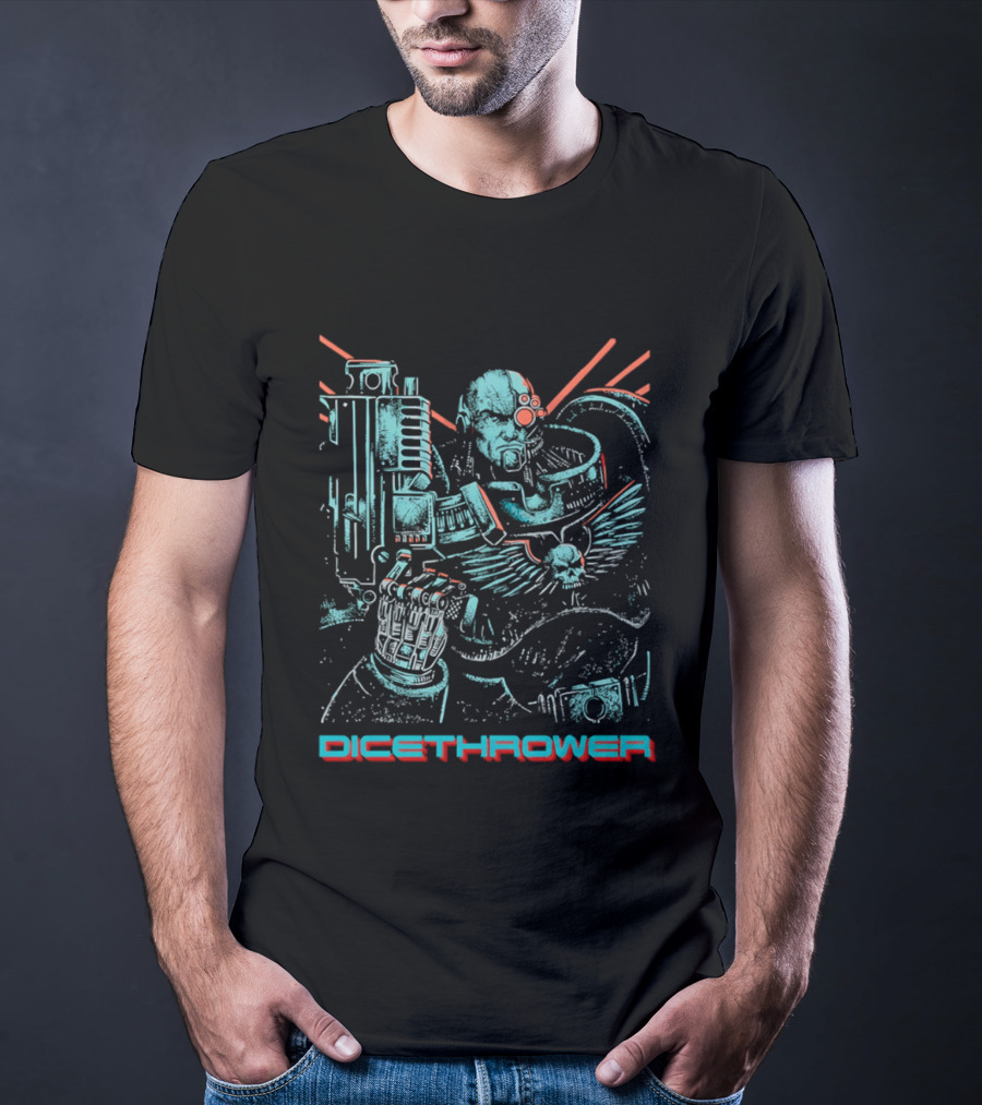 Warhammer 40000 Space Marine Dicethrower T-Shirt