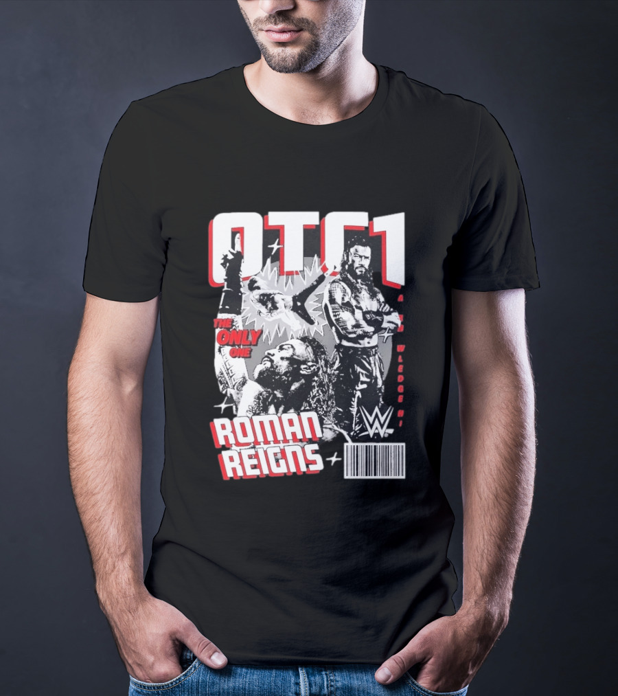 OTC1 Roman Reigns WWE The Only One Superstar T-Shirt