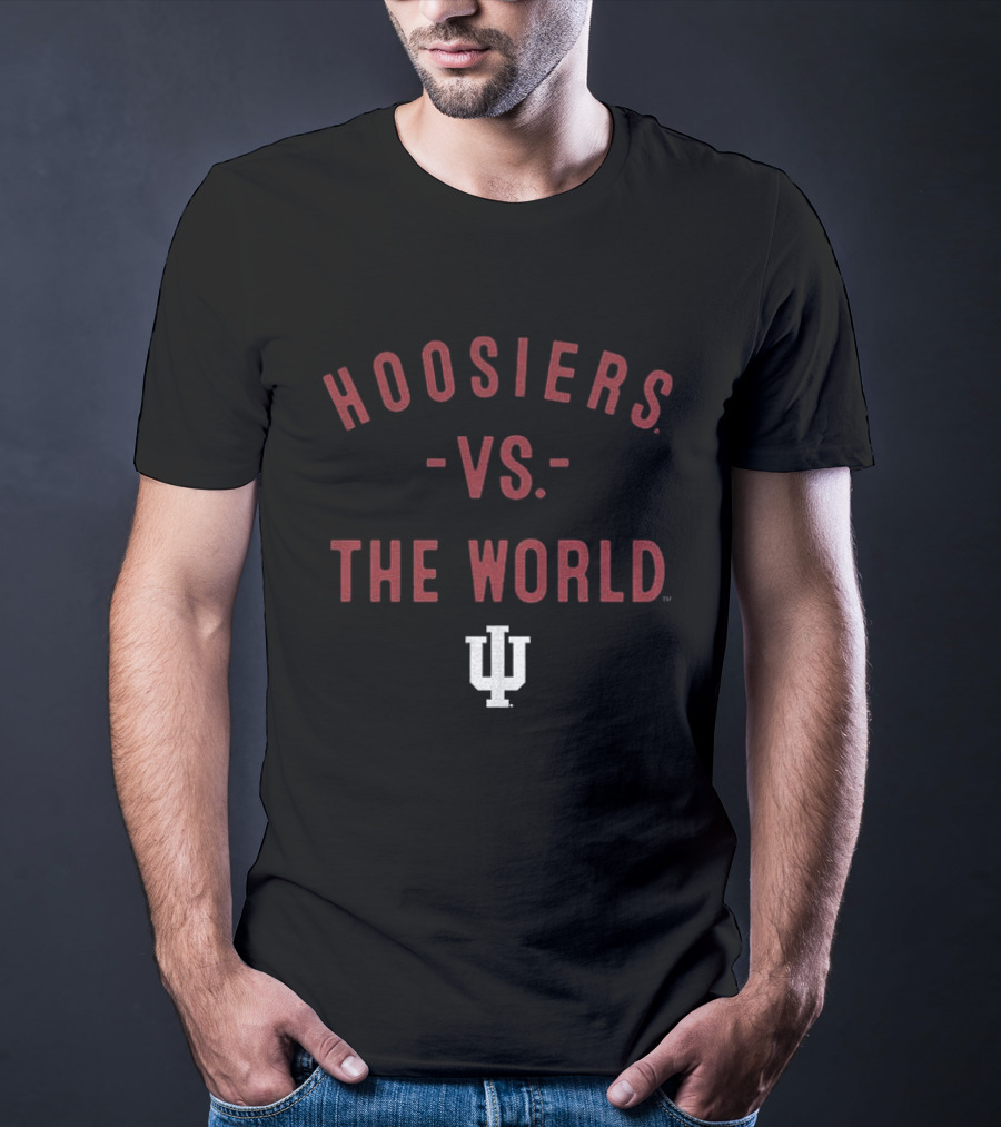 Indiana Hoosiers Vs The World 2026 Football IU T-Shirt