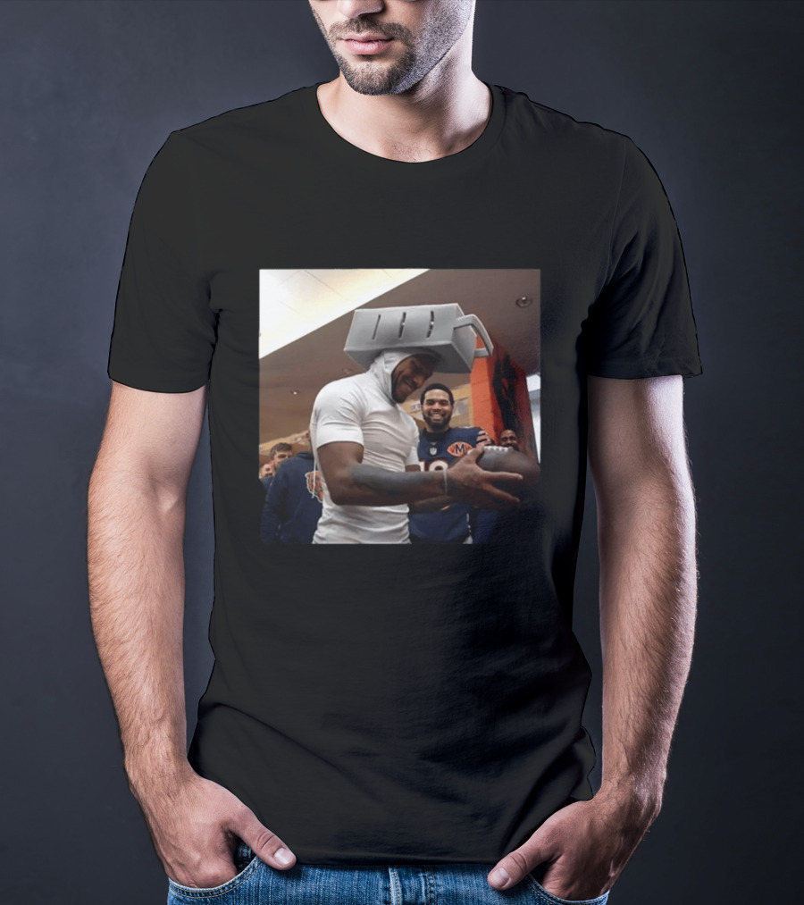 DJ Moore Cheese Grater Hat Fun Moment T-Shirt