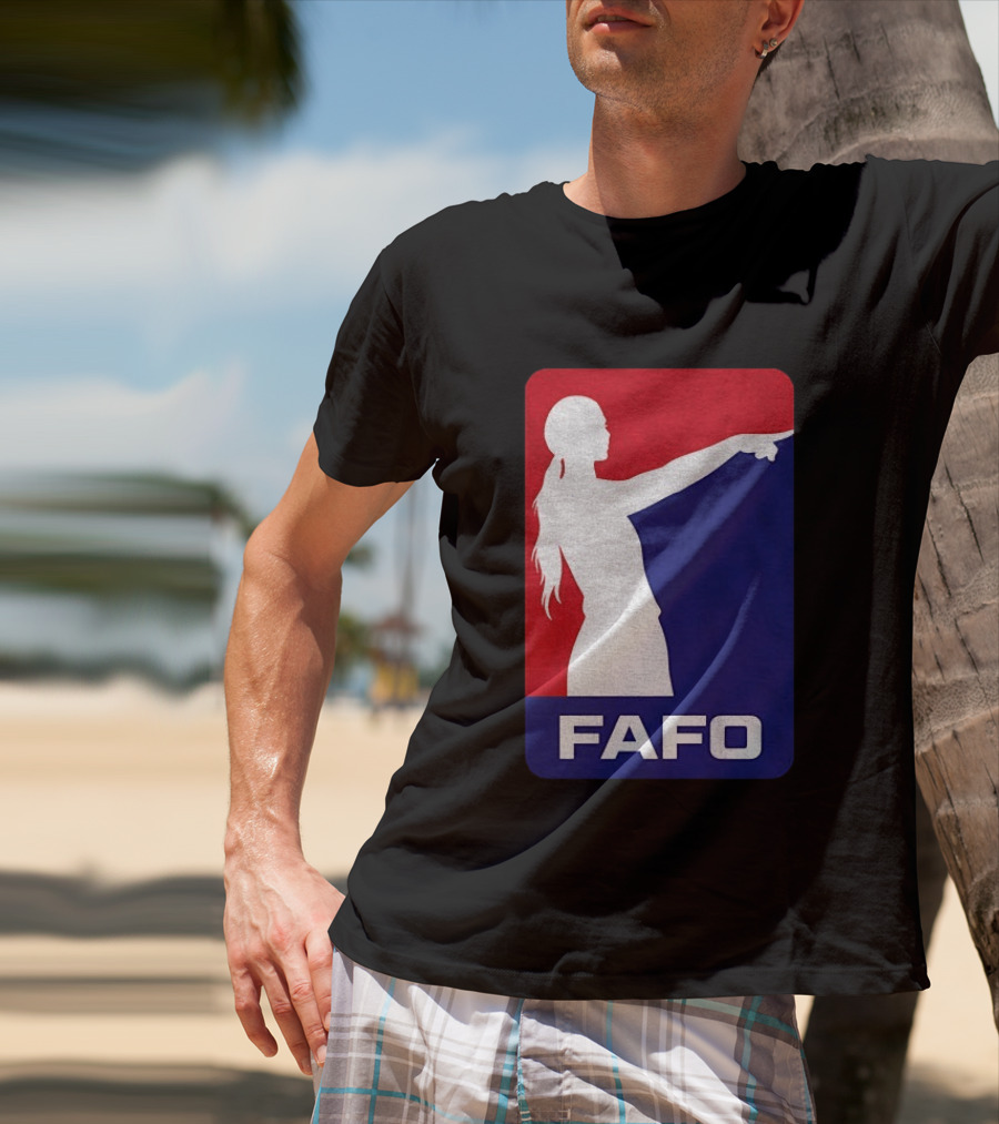 Sophie Cunningham FAFO Pointing Indiana Fever WNBA Fan T-Shirt