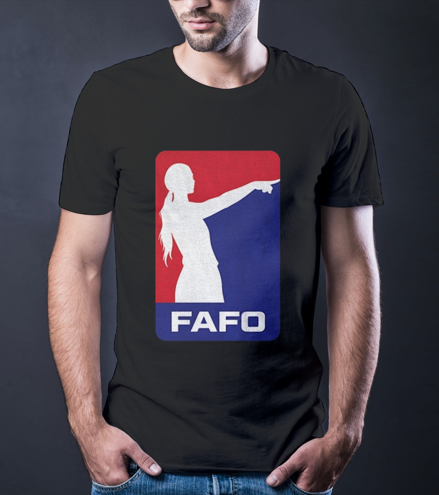 Sophie Cunningham FAFO Pointing Indiana Fever WNBA Fan T-Shirt