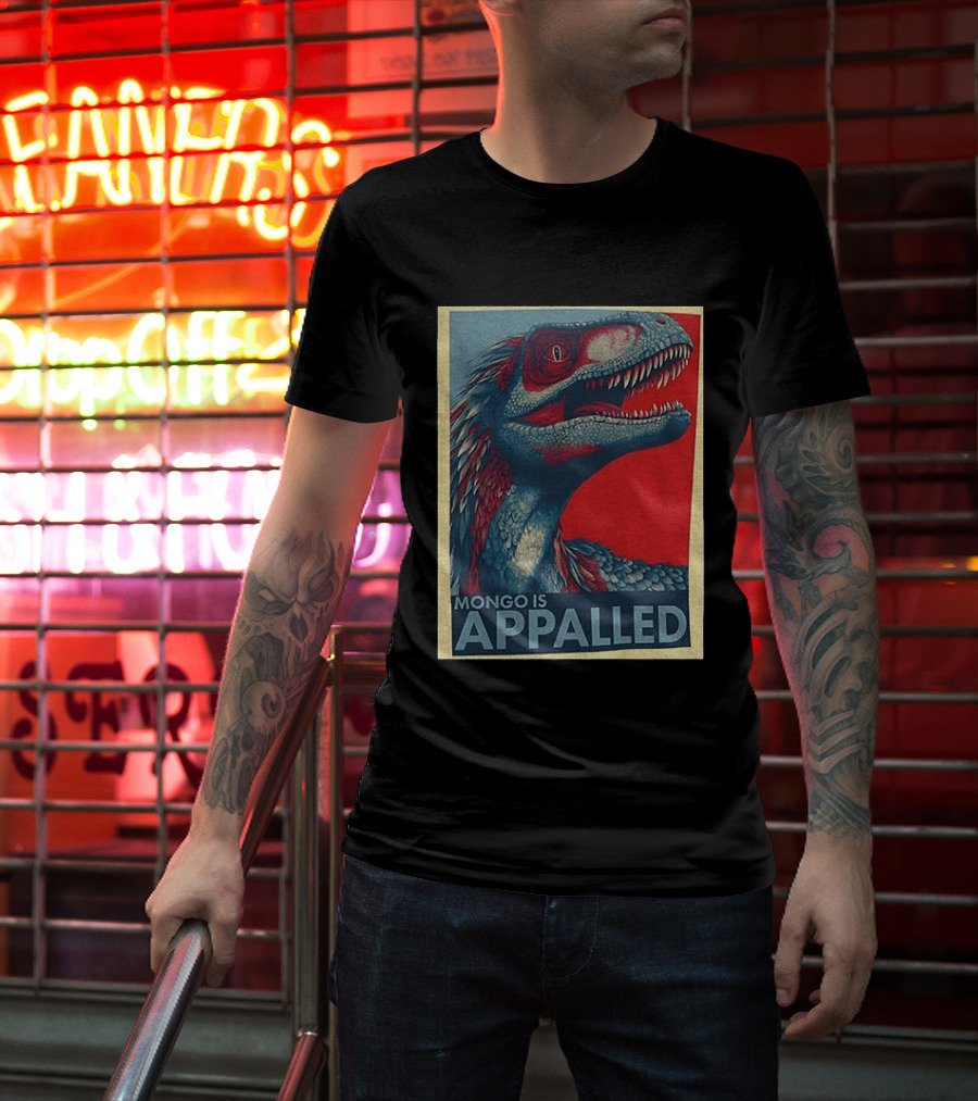 Dungeon Crawler Carl Mongo Is Appalled Dinosaur T-Shirt