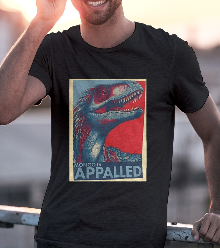 Dungeon Crawler Carl Mongo Is Appalled Dinosaur T-Shirt