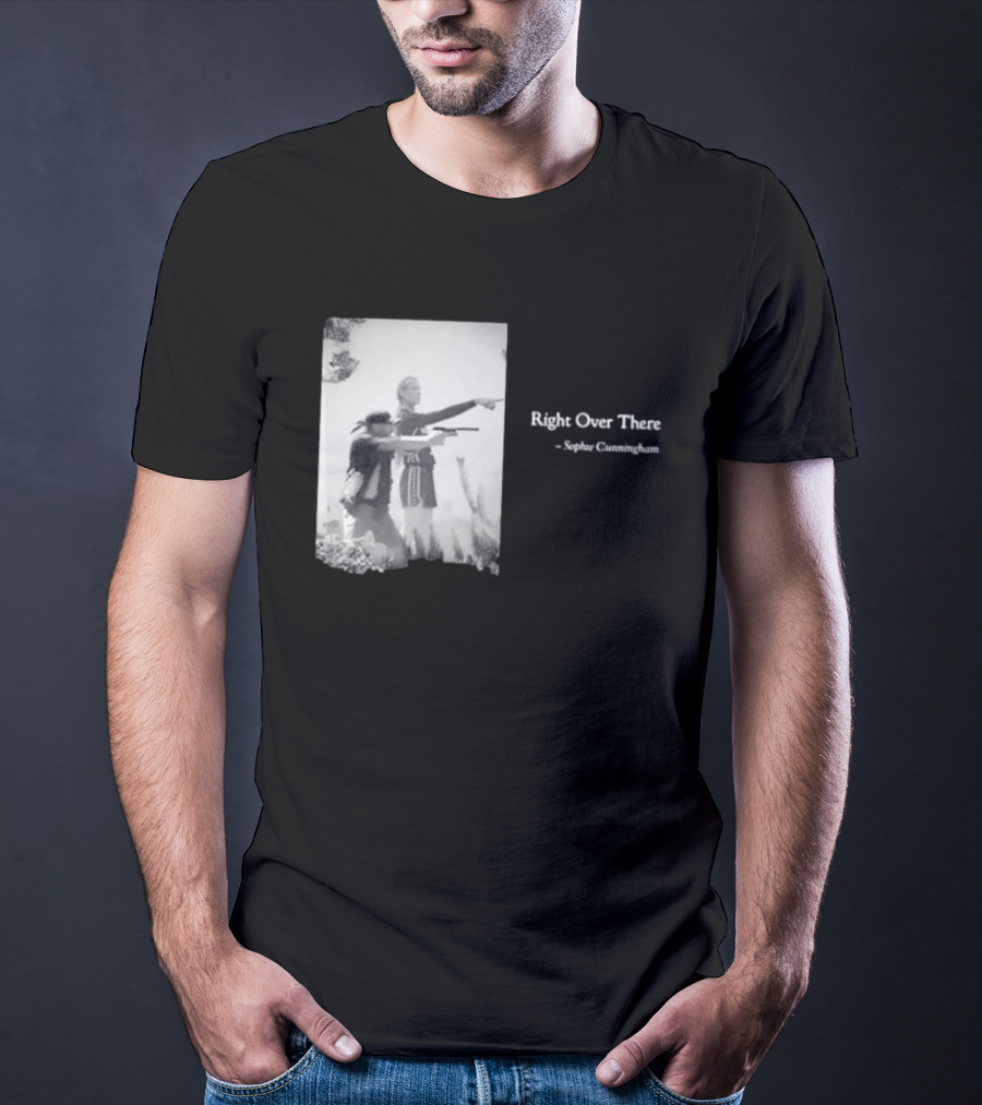 Right Over There Sophie Cunningham Vintage Western Scene T-Shirt