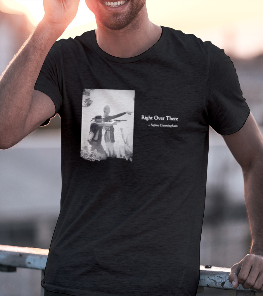 Right Over There Sophie Cunningham Vintage Western Scene T-Shirt