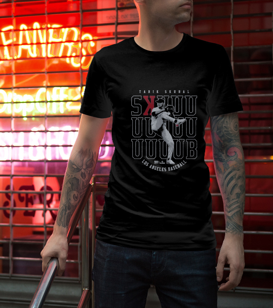 Tarik Skubal Los Angeles Baseball SKUUUUUUUB T-Shirt