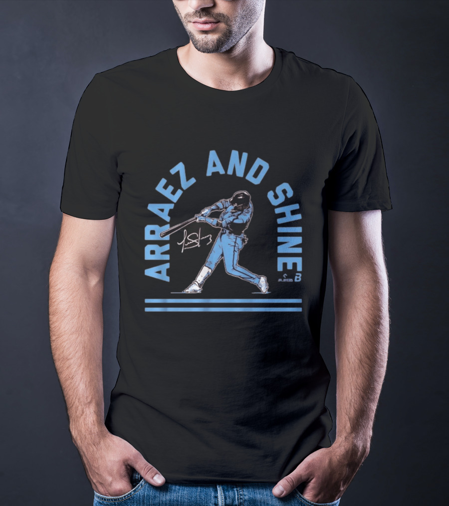 Arraez And Shine Philadelphia Baseball Player T-Shirt