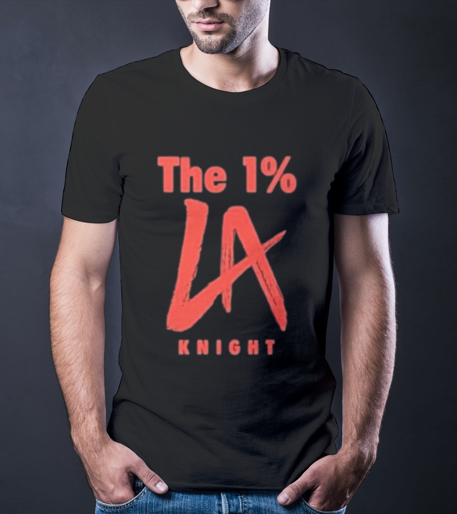 The 1% LA Knight Bold Red T-Shirt