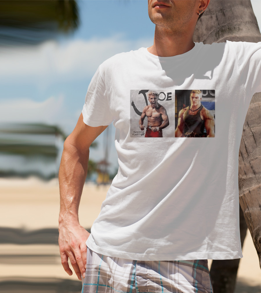 Joe Alexander Volkanovski Crossover MMA Fighter And Game Character Image T-Shirt