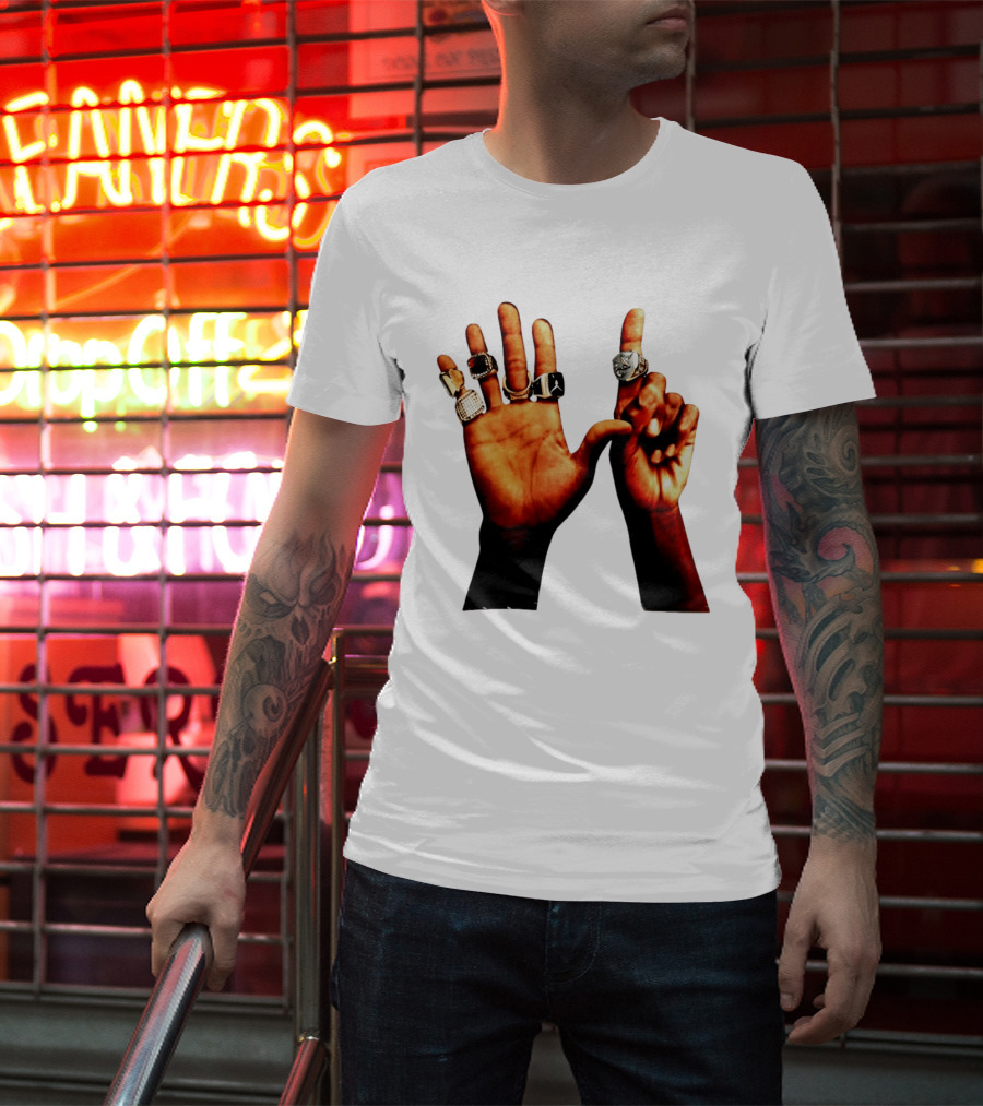 Carlos Alcaraz Championship Rings NBA Jordan Rolex Iconic Hands T-Shirt