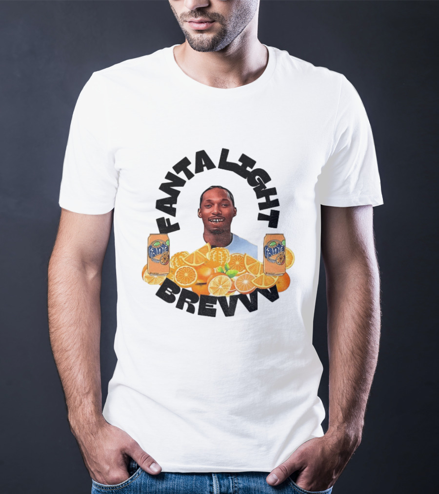 Fanta Light Brev Meme Orange Slices Cans T-Shirt